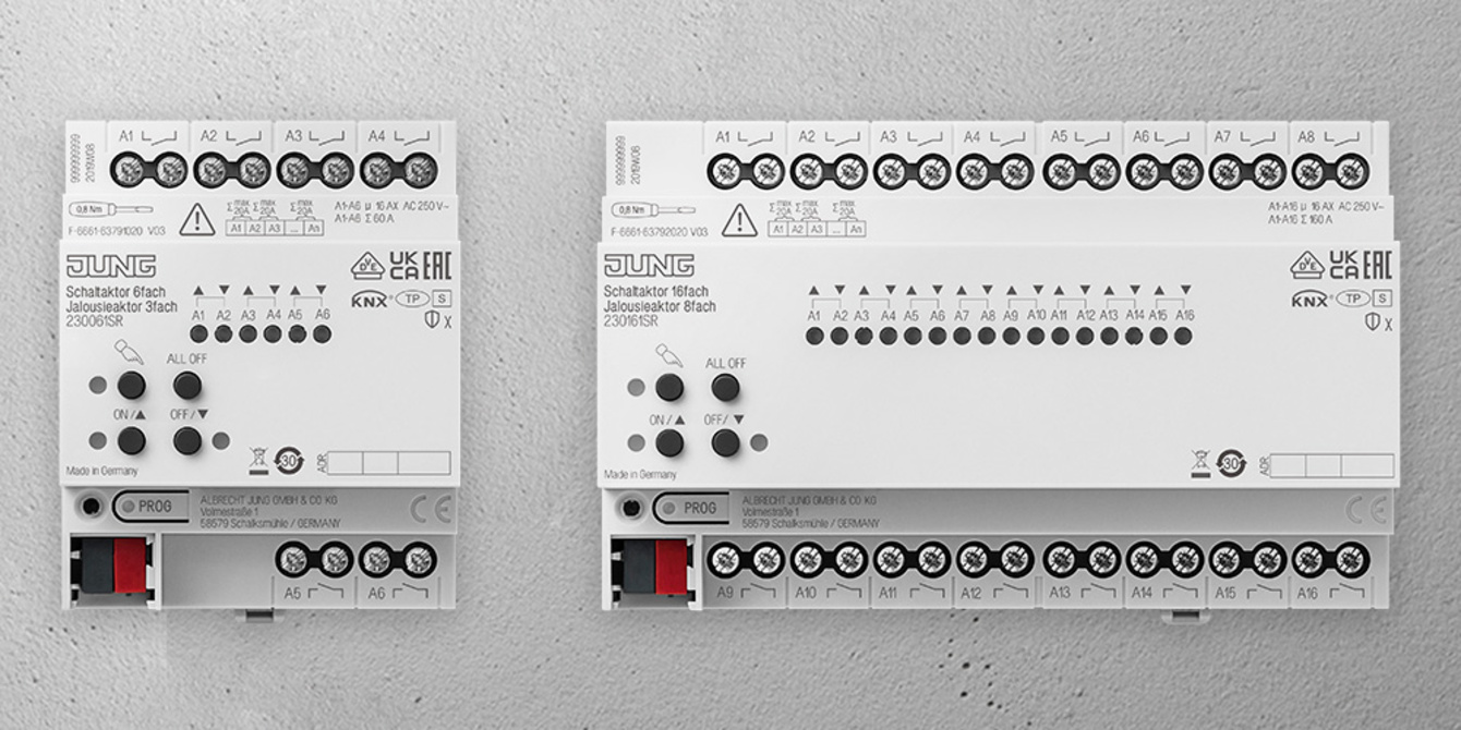 KNX Schalt- und Jalousieaktoren bei Elektro Bina in Büdingen