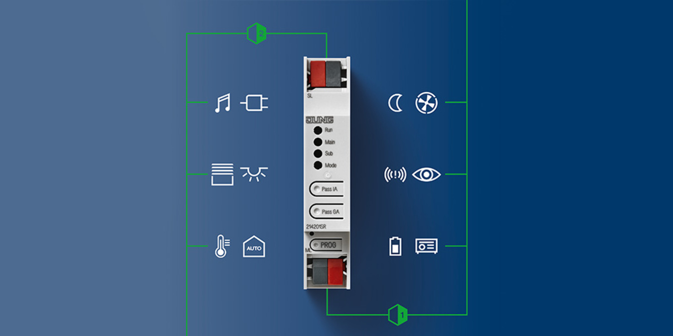 KNX Bereichs- und Linienkoppler bei Elektro Bina in Büdingen